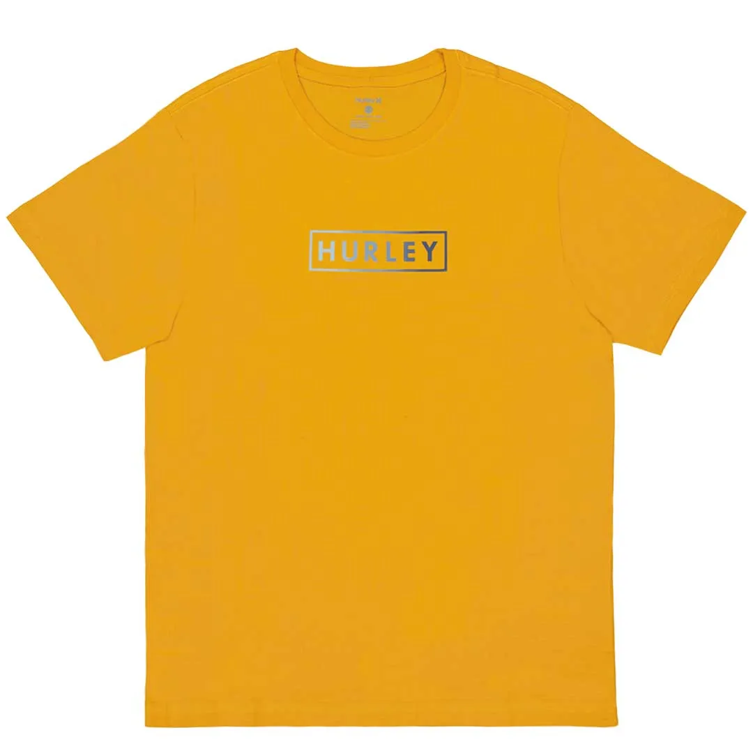 Hurley - T-shirt graphique à manches courtes avec logo essentiel pour hommes (HFA23VMT-07633 803)