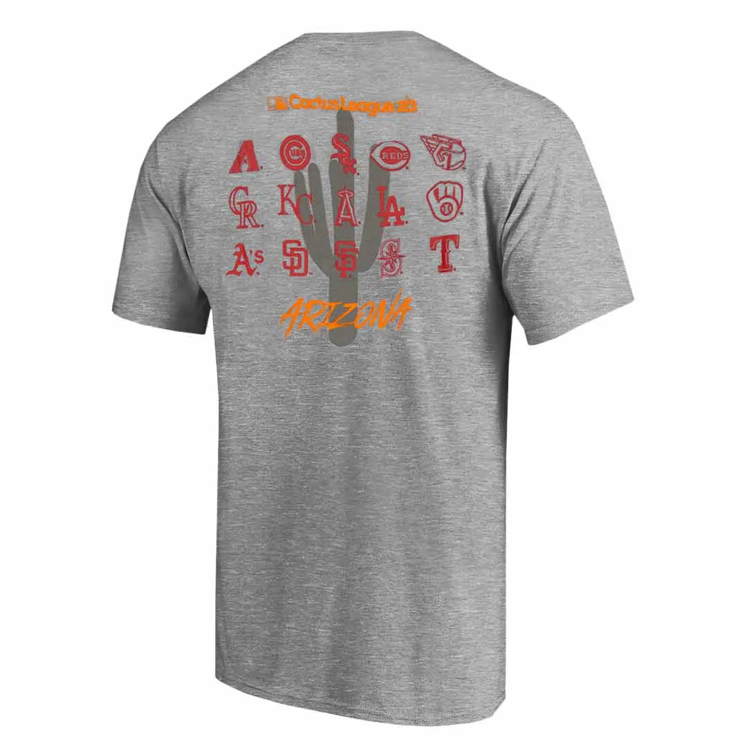 MLB - T-shirt d'entraînement à manches courtes de la Ligue Cactus pour hommes (N199 06G CCT 7E8)