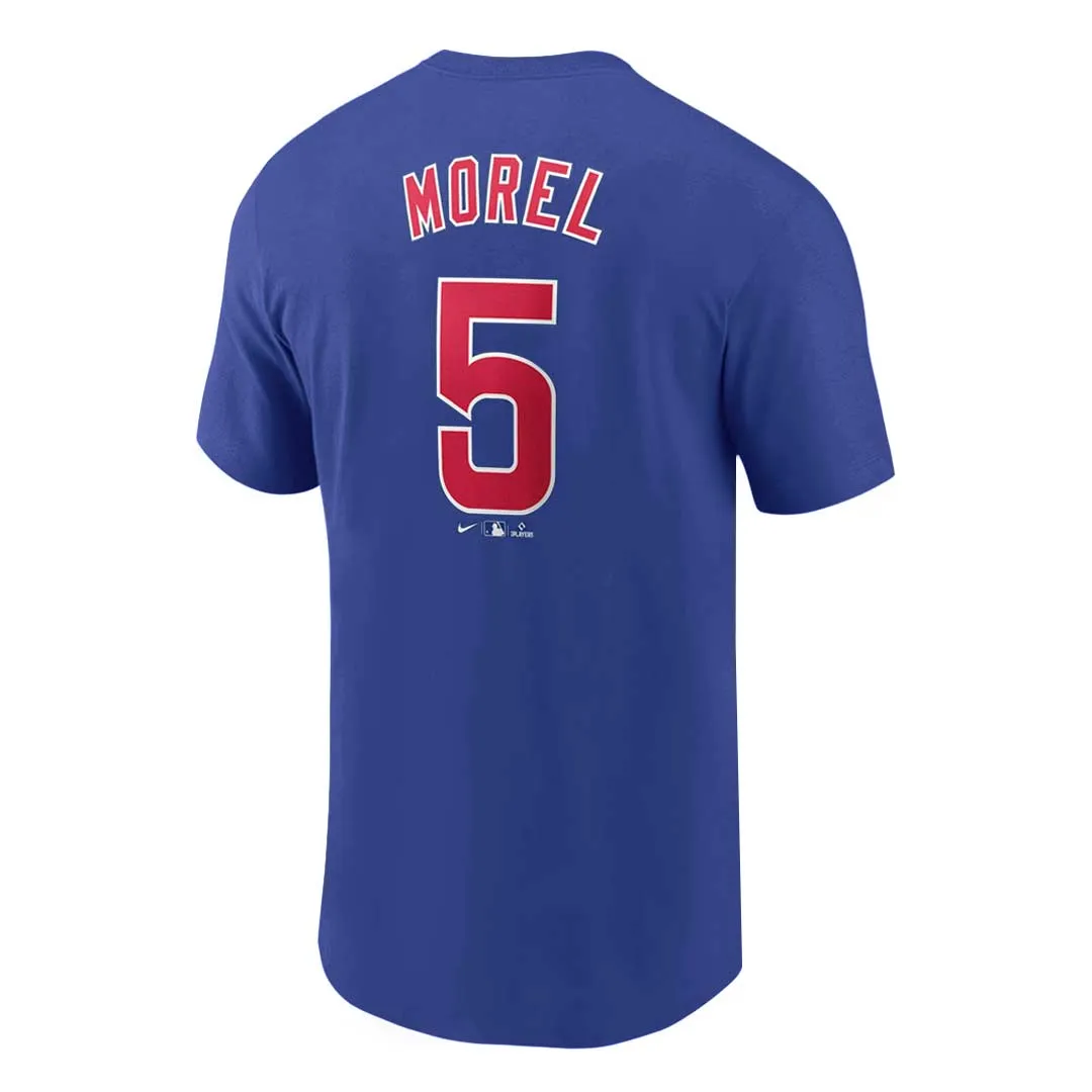 MLB - T-shirt pour hommes Chicago Cubs Christopher Morel (N199 4EW EJ9 D27)