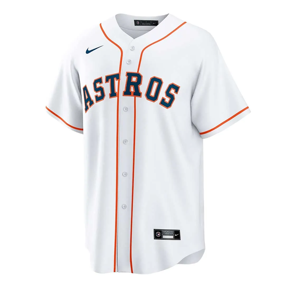 MLB - Maillot domicile des Houston Astros pour homme Tucker (T770 HUWH HU7 T30)