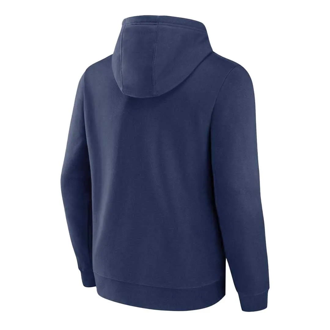 MLB - Sweat à capuche avec logo des Brewers de Milwaukee pour homme (3E17 4506 MZB CXU)