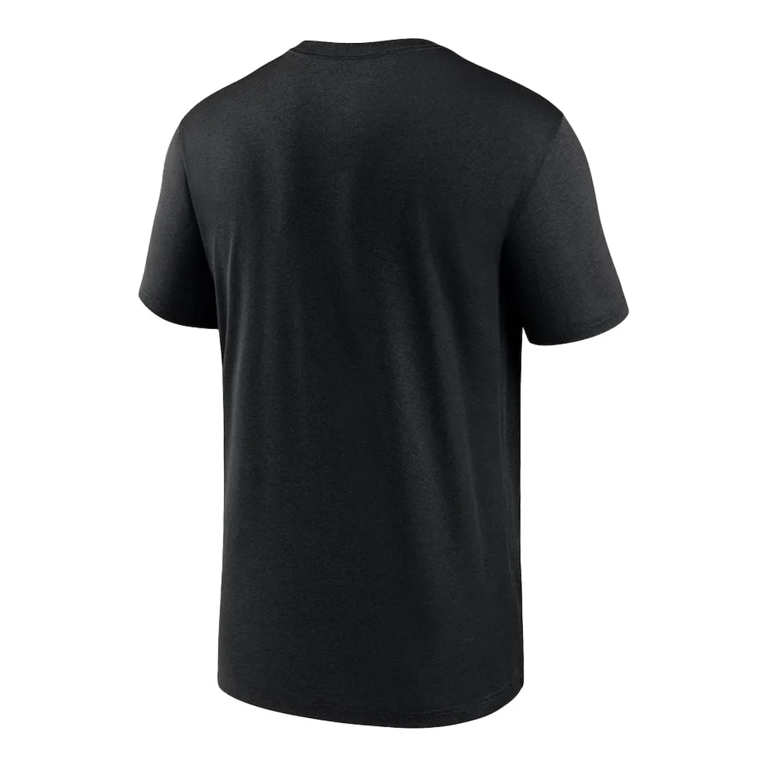 MLB - T-shirt à manches courtes d'entraînement de printemps pour hommes avec logo des San Francisco Giants (NKGK 00A GIA 1RR)