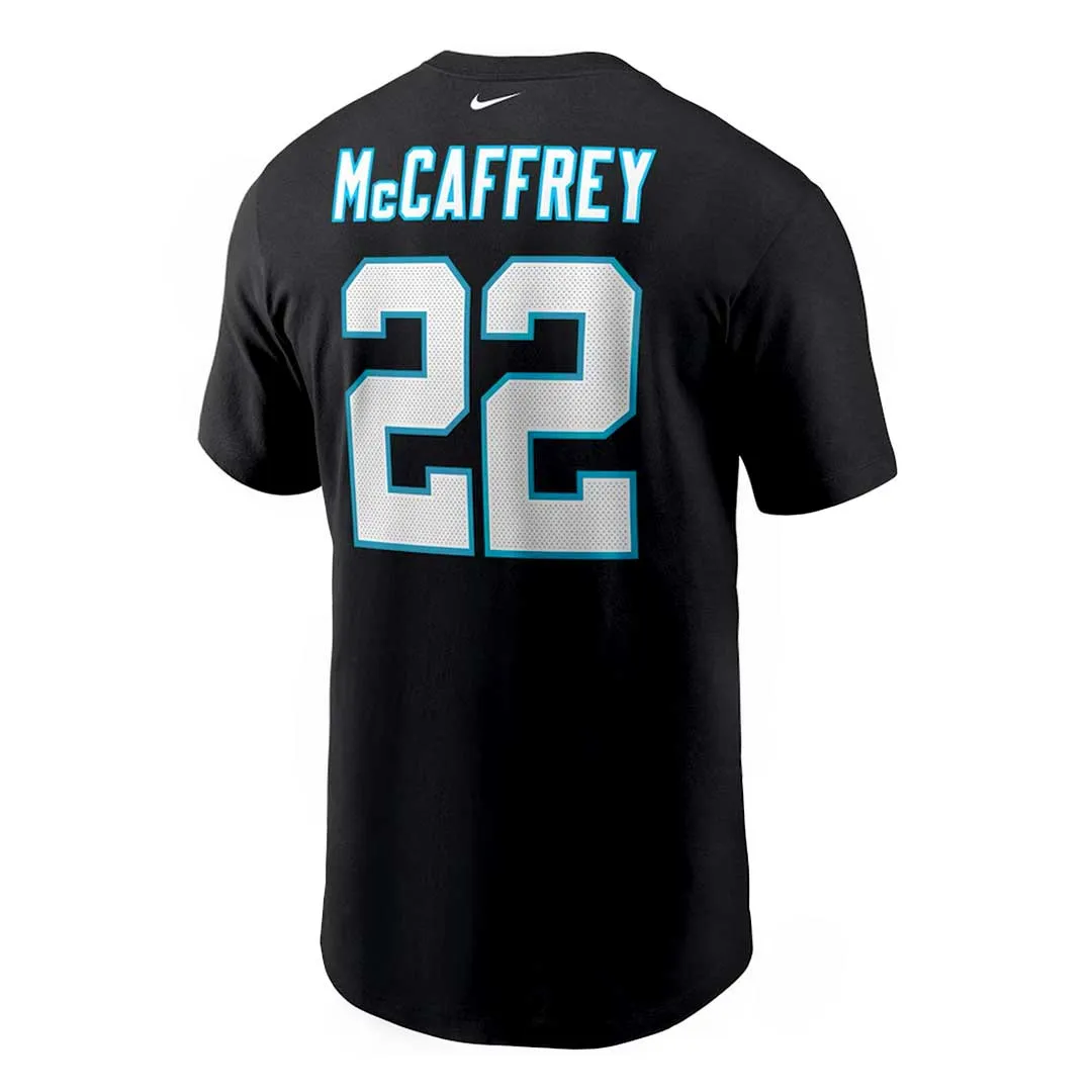 NFL - T-shirt pour hommes Carolina Panthers Christian McCaffrey (N199 00A 77F NAB)