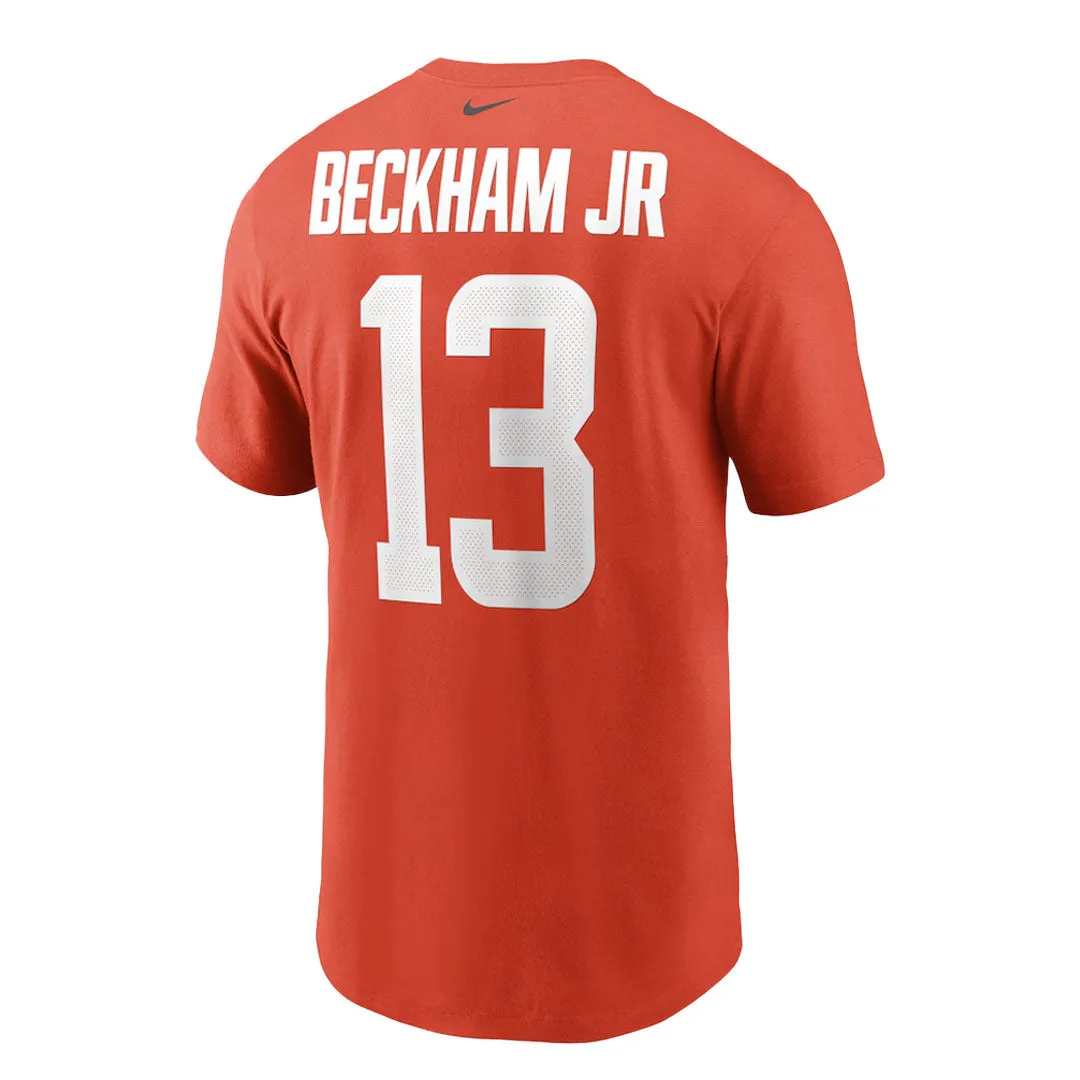 NFL - T-shirt pour hommes Cleveland Browns Odell Beckham Jr. (N199 89L 93F NAB)