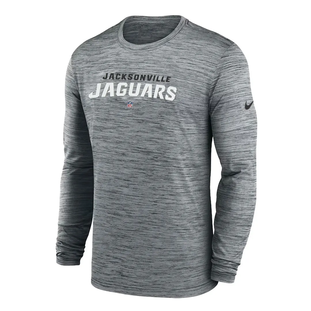 NFL - T-shirt à manches longues Dri-Fit pour hommes Jacksonville Jaguars (00KX 06G 9N 078)