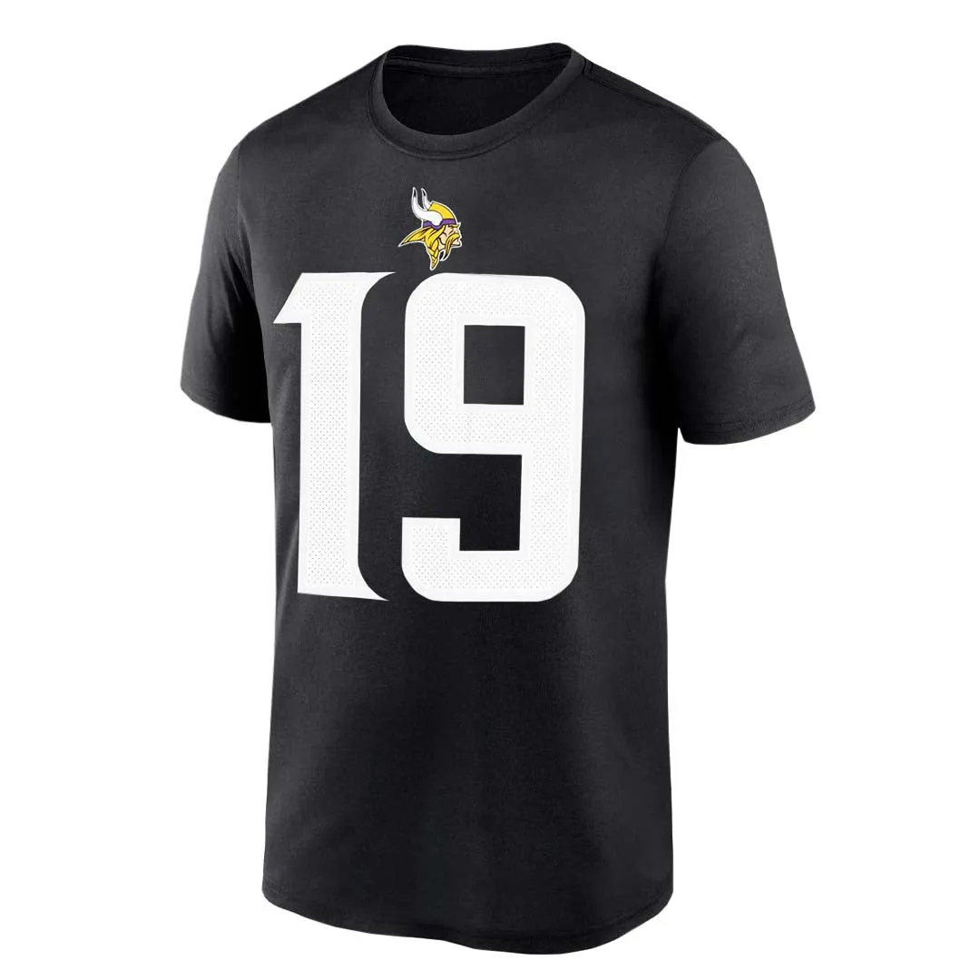 NFL - T-shirt à manches courtes pour hommes Minnesota Vikings Adam Thielen (N199 00A 9MF NAC)