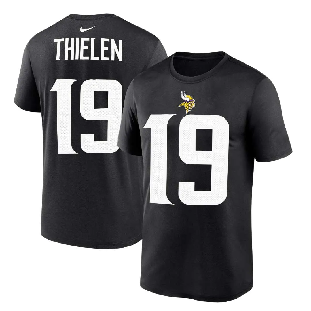 NFL - T-shirt à manches courtes pour hommes Minnesota Vikings Adam Thielen (N199 00A 9MF NAC)