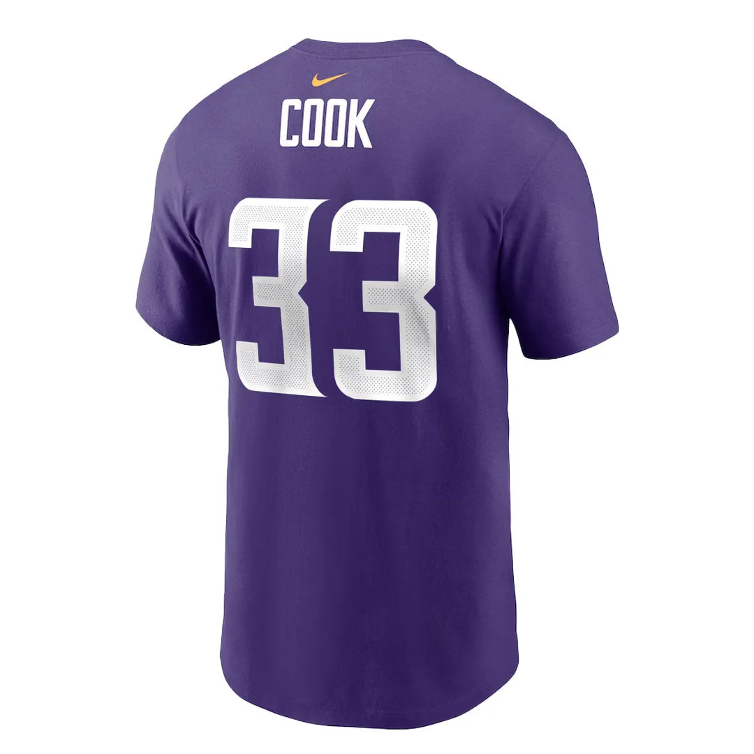 NFL - T-shirt pour hommes Minnesota Vikings Dalvin Cook (N199 51L 9MF NAD)