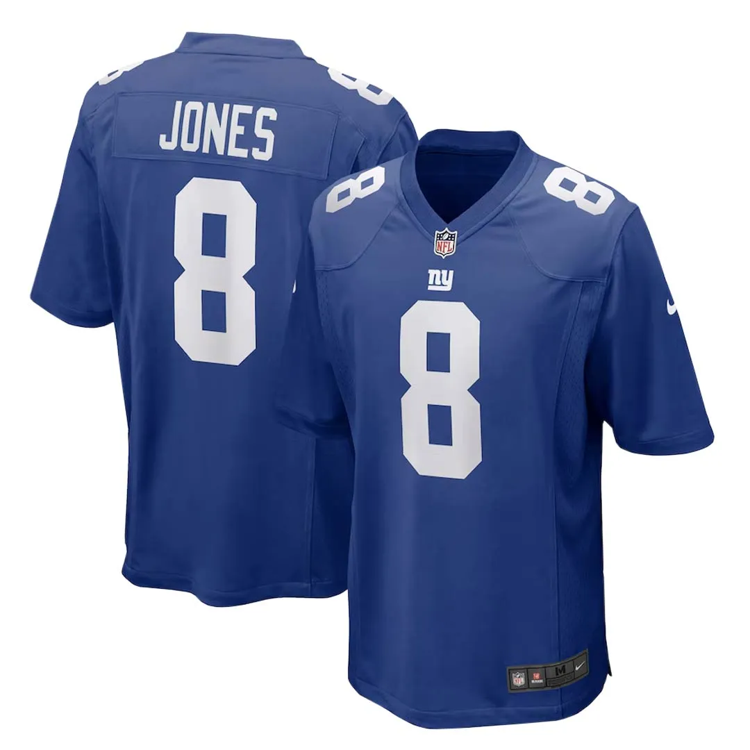 NFL - Maillot Daniel Jones des New York Giants pour Homme (67NM NGGH 8IF 2NG)