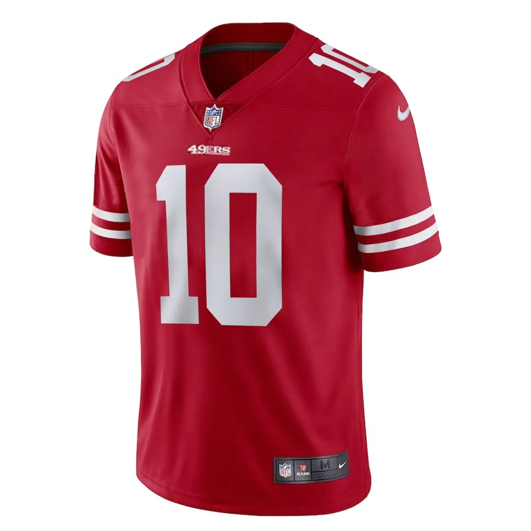 NFL - Maillot limité Jimmy Garoppolo des 49ers de San Francisco pour homme (32NM SFLH 73F 2TA)