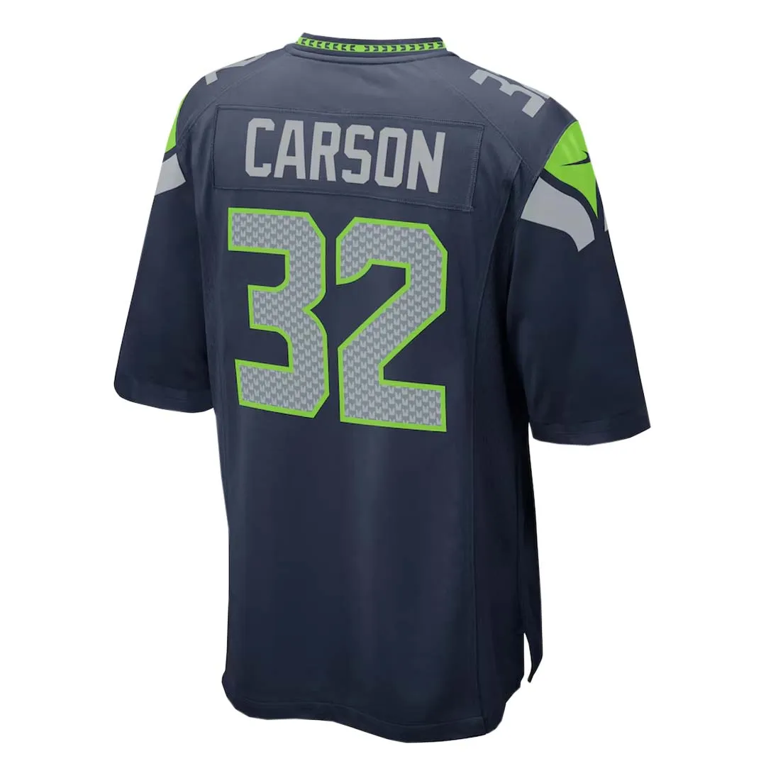 NFL - Maillot de match pour hommes Seattle Seahawks Chris Carson (67NM SSGH 78F 2NG)