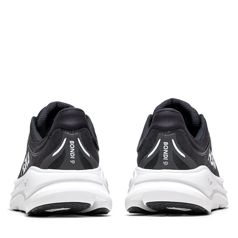 Hoka Bondi 9 pour Femme - Noir/Blanc